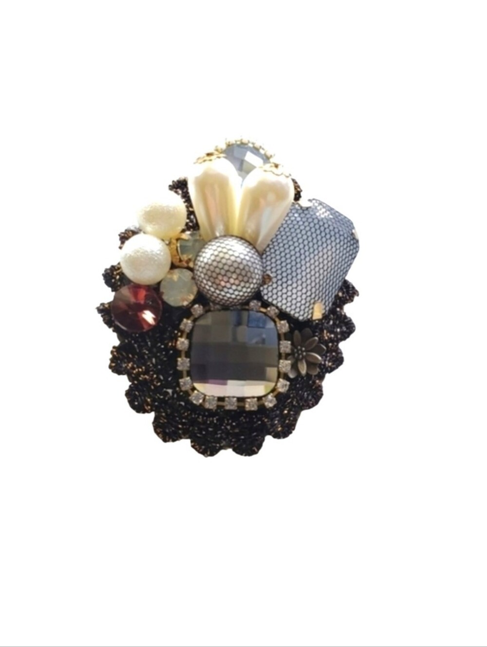 Vintage Style Brooch & Hair/Hat Clip